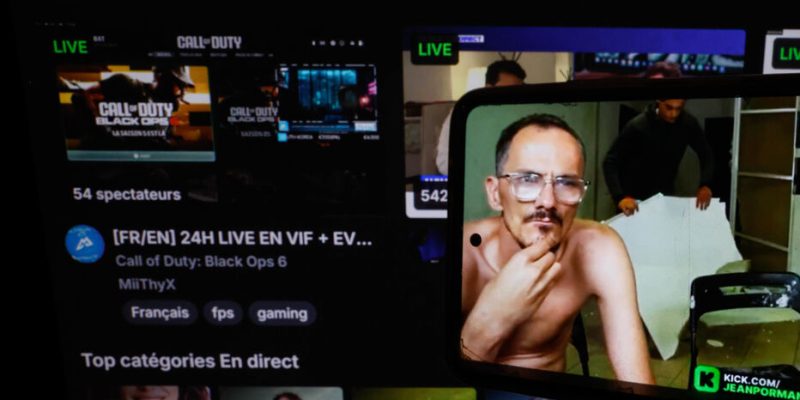KICK JEAN PORMANOVE Streamer