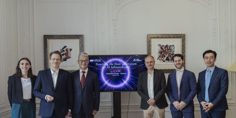 NOVVA Group invierte 3,17 GW en energía limpia para IA en Argentina