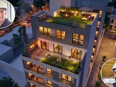Juan y Leopoldo construyen ÓGA, primer edificio propio en Patagonia