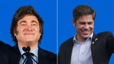 Encuesta muestra competencia Milei vs Kicillof para 2027
