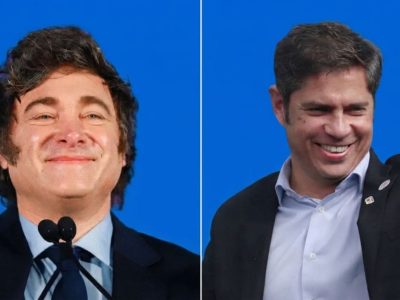 Encuesta muestra competencia Milei vs Kicillof para 2027