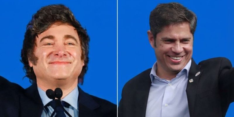 Encuesta muestra competencia Milei vs Kicillof para 2027