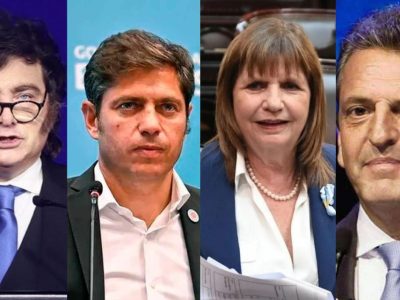 Encuesta 2027: Milei, Kicillof, Bullrich y Massa en carrera electoral