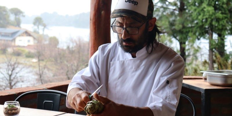 Pehuenia: trucha y bosque en la cocina de Matías Tesoriero