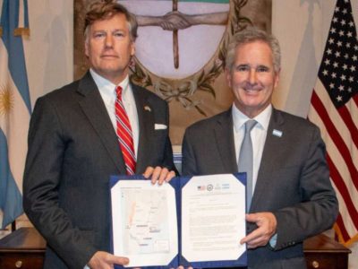 Funcionarios de Trump se reúnen con Quirno por negocios