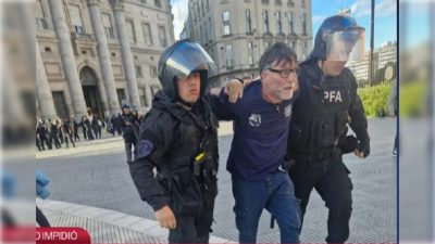 Intentaron entrar a la Casa Rosada: detuvieron a tres personas