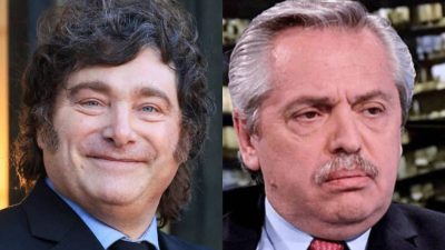 Encuesta compara gobiernos de Milei y Alberto Fernández