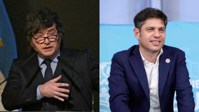 Encuesta mide rechazo a Milei y Kicillof rumbo a 2027