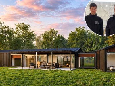 Patagonia: construyen casas en Buenos Aires y las trasladan en 90 días