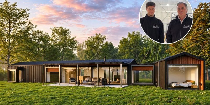Patagonia: construyen casas en Buenos Aires y las trasladan en 90 días